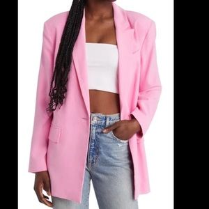 Open Edit Pink Blazer